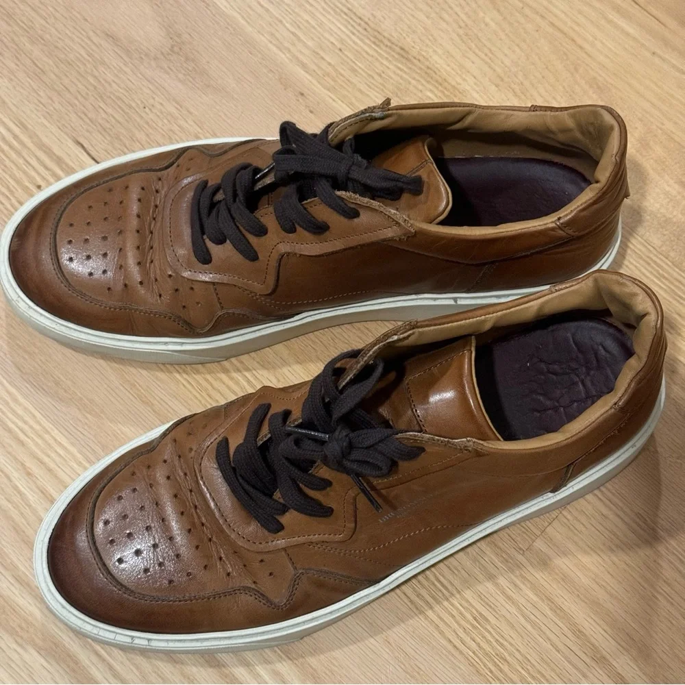Dezi Leather Sneaker (Men) Bruno Magli / Size 12